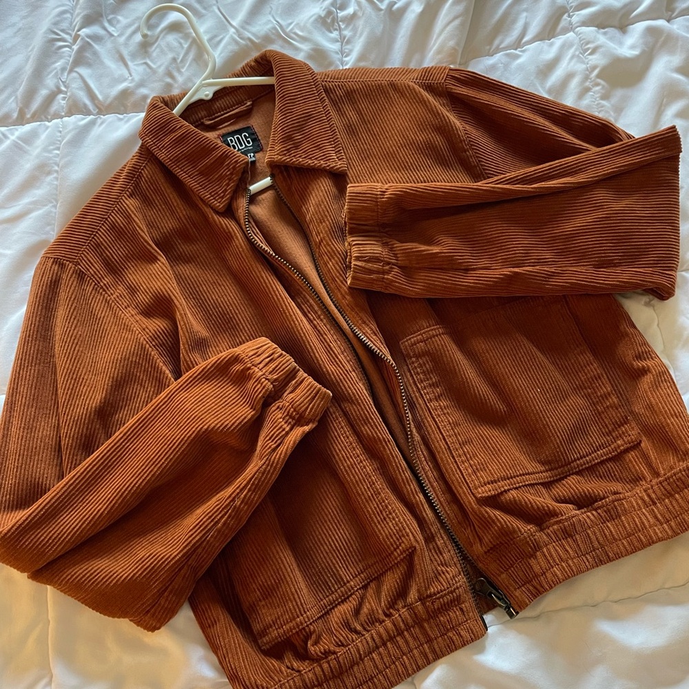 BDG Orange Corduroy Jacket